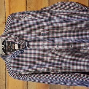 Men's Blue Checkered Shirt